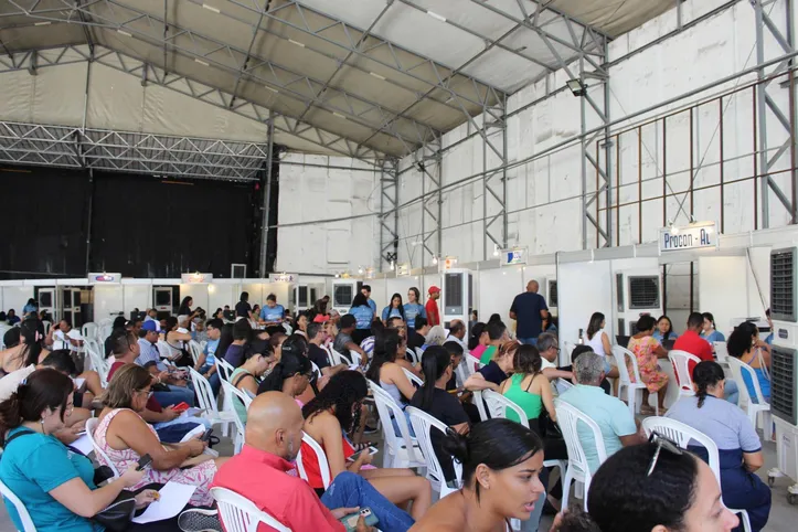 Para garantir um atendimento eficiente, cerca de 80 colaboradores do quadro do instituto estiveram envolvidos na ação