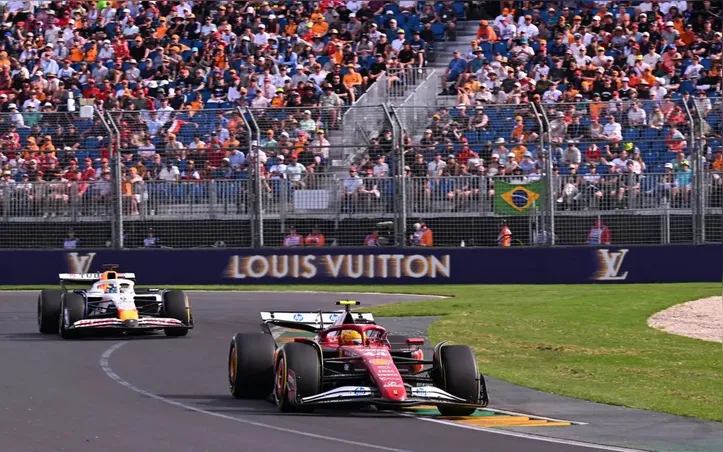 Charles Leclerc no segundo treino livre do GP da Austrália