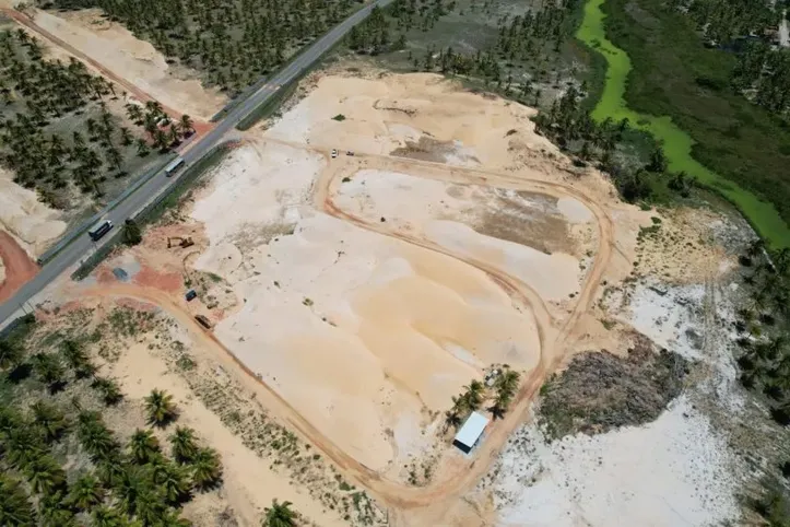 MPF recomenda que extração de areia em Feliz Deserto seja suspensa