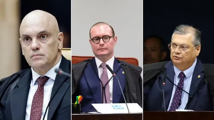 Supremo negou recursos para afastar Moraes, Zanin e Dino do julgamento das denúncias