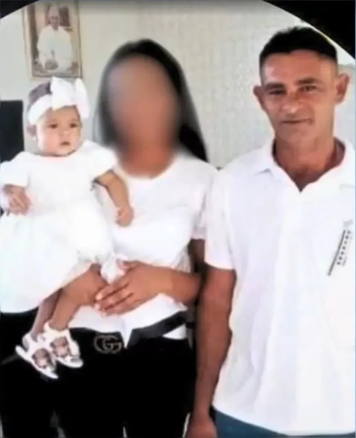 Edivanaldo Tavares é suspeito de matar a própria filha, Maria Alice Santos Verçosa, de 1 ano e seis meses