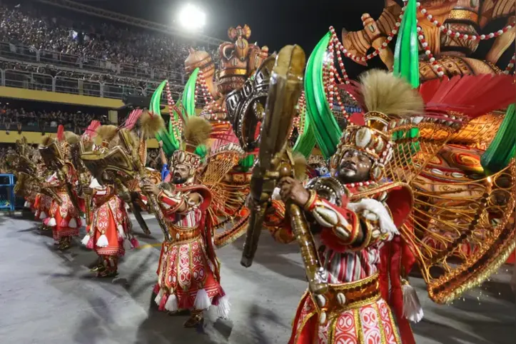 Beija-Flor foi um dos destaque do desfile da segunda-feira