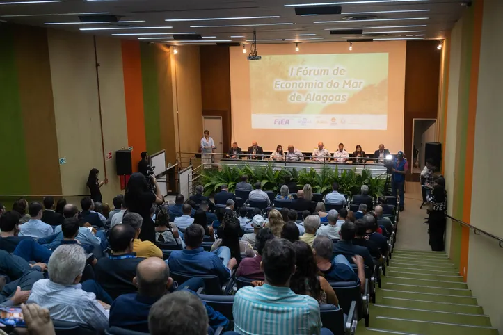 O evento na Fiea reuniu especialistas, lideranças do setor marítimo e autoridades