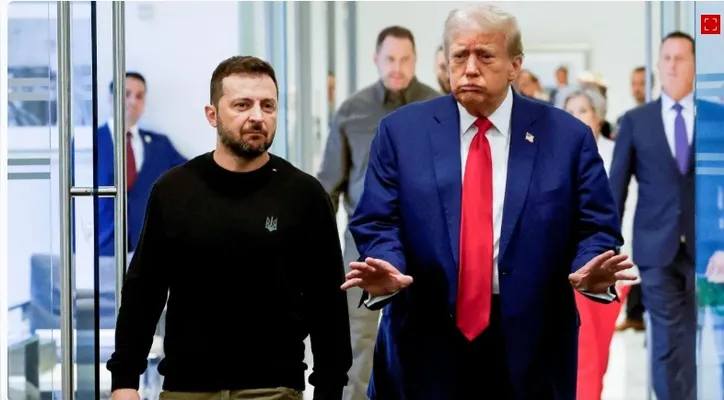 Imagem ilustrativa da imagem Trump afirma que Zelenski é ditador e líder ilegítimo