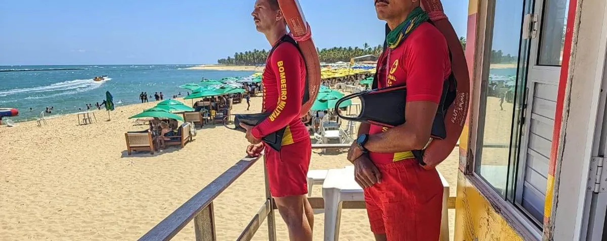 Bombeiros alertam para crianças perdidas em praias de AL