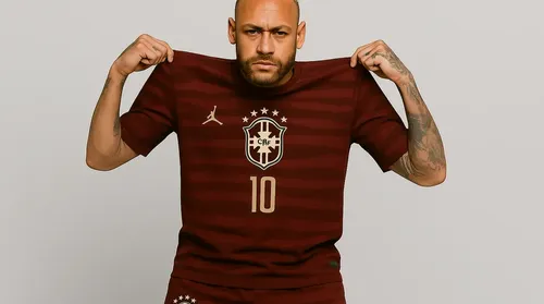 Maioria dos torcedores rejeita ideia de camisa vermelha da Seleção - Imagem