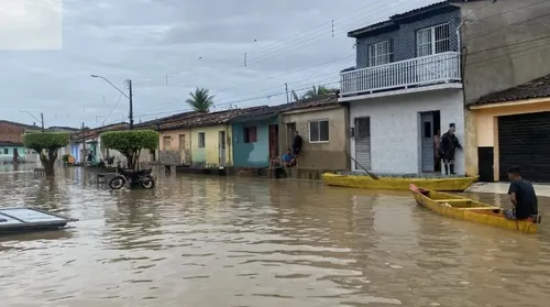 Sobe para 3,1 mil nº de pessoas afetadas pelas chuvas em Alagoas - Imagem