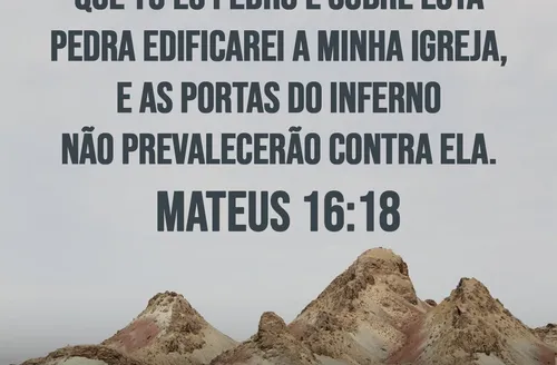 O versículo 18 de Mateus 16