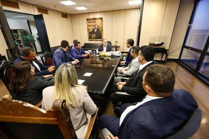 Imagem ilustrativa da imagem Bancada federal de AL se reúne com prefeitos durante Marcha a Brasília