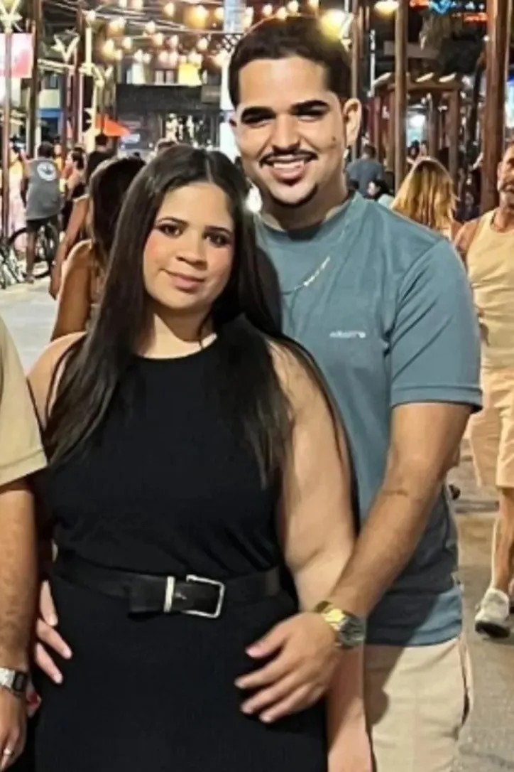 Vitória Ribeiro dos Santos e Alisson Franklin Augustinho morreram no local