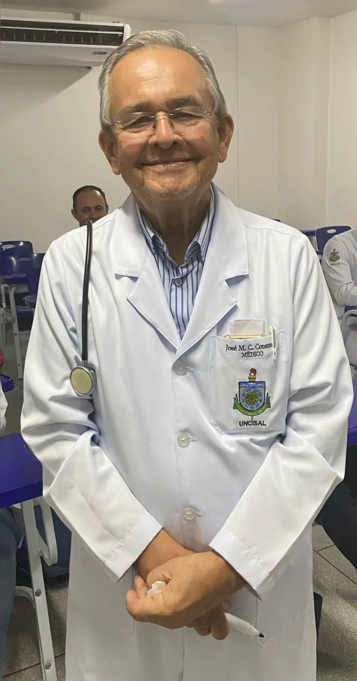 Médico infectologista JOSÉ MARIA CONSTANT receberá o título Doutor Honoris Causa da Universidade Estadual de Ciências da Saúde de Alagoas (Uncisal) na próxima terça-feira (6)