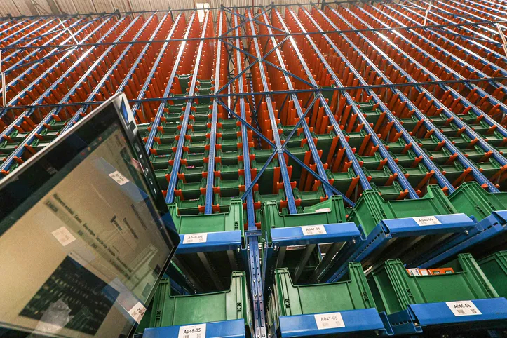 Centro de Distribuição (CD) de Arapiraca que conta com 8.294 m2 e 14 metros de altura.