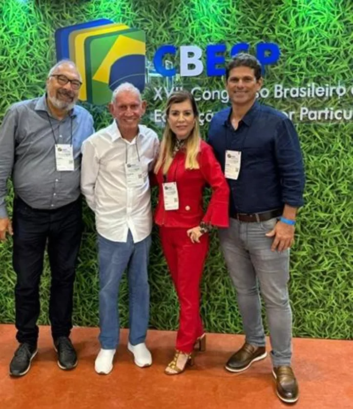 Imagem ilustrativa da imagem João Rodrigues Sampaio Neto, pró-reitor do Cesmac, marcou presença no XVII CBESP