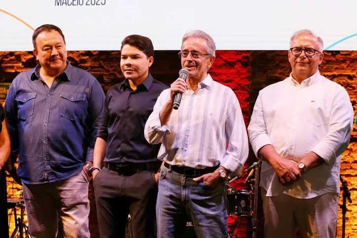 Presidente Fábio Bittencourt discursa na abertura dos Jogos da Magistratura, em Maceió