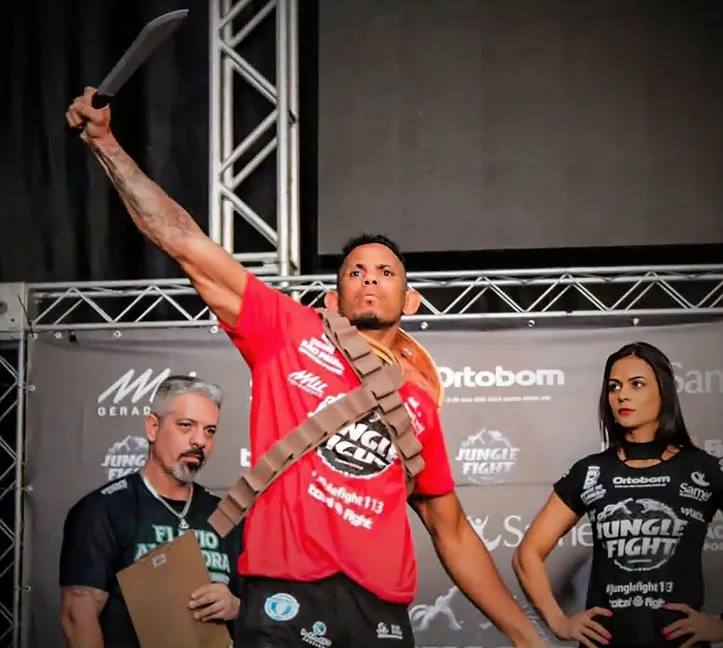 John Snake na época em que era lutador de MMA