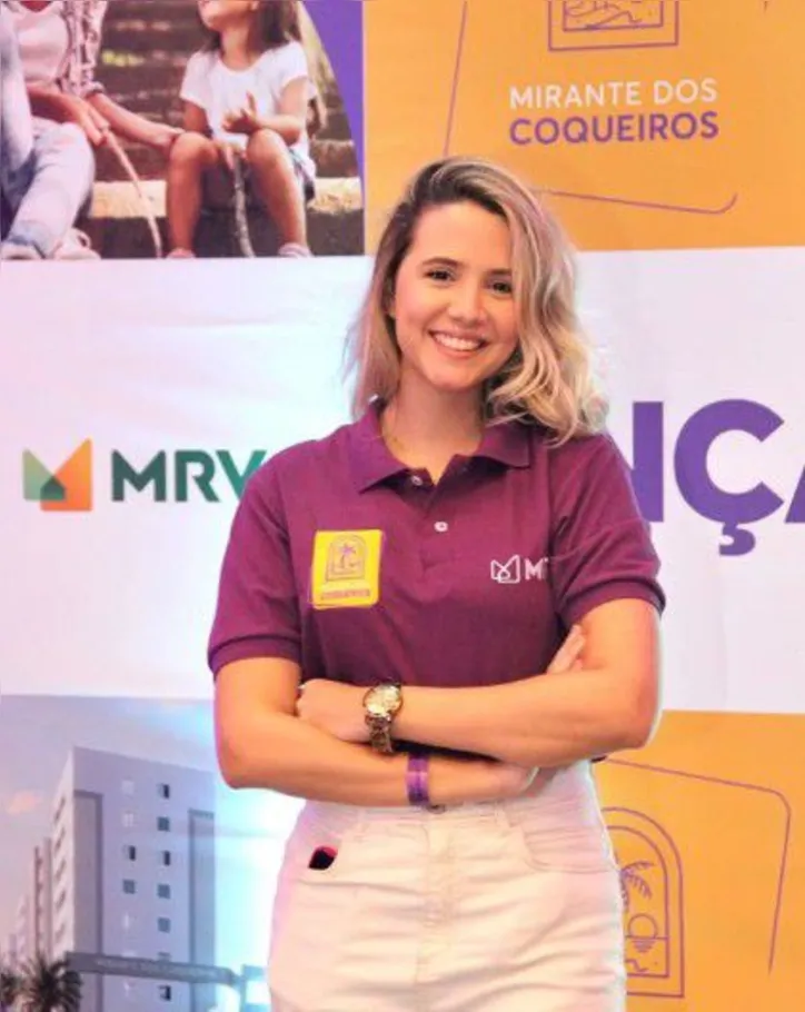 Gerente de trade marketing da MRV em Alagoas e Sergipe, LAILA RIBEIRO assina produção do Feirão da Casa Própria MRV, que acontece até 13 de maio no Shopping Pátio Maceió