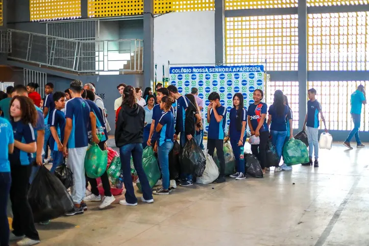 Plastitroque chega a Marechal após coletar 40 toneladas de resíduos