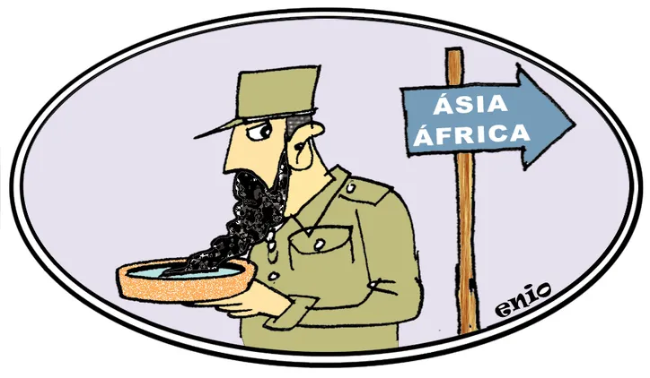 Imagem ilustrativa da imagem Quando Afonso Arinos calou Fidel Castro