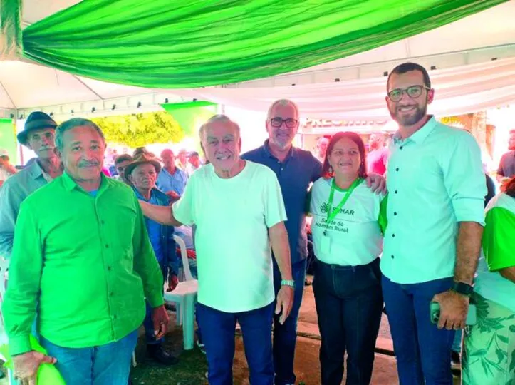 Álvaro Almeida destacou a importância da ação para a saúde do homem do campo