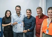 Dia da Pizza — Breno, Leopoldo e Dedé Gama brindam os 40 anos da SuperPizza imagem