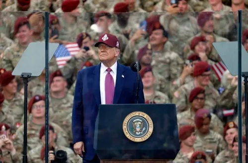Discurso violento de Trump inflama tropas contra cidadãos americanos