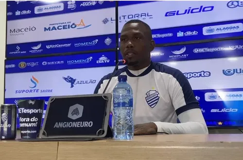 Igor: ‘CSA deve ser o time que tem sido em casa’