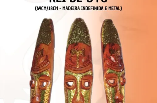 Mostra no Museu Palácio Floriano Peixoto reúne esculturas e instrumentos que celebram a memória coletiva afro-brasileira