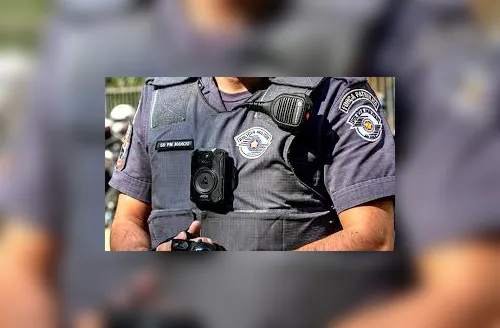 SP: câmeras corporais farão reconhecimento facial e leitura de placas