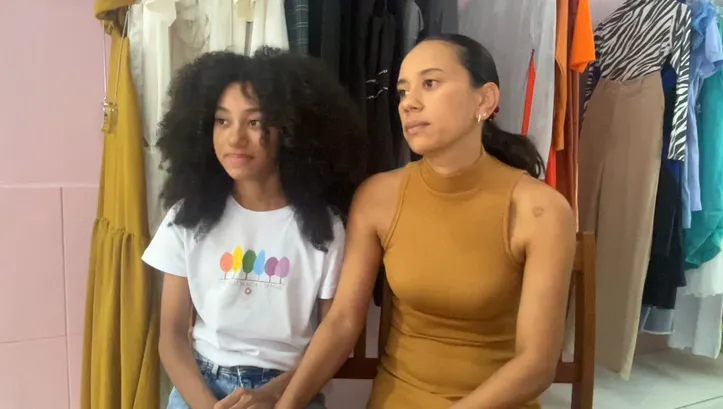 Ianna Vitória e sua mãe Gil Oliveira contam como tudo aconteceu