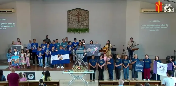 Organizações missionárias da Betel no lançamento da campanha