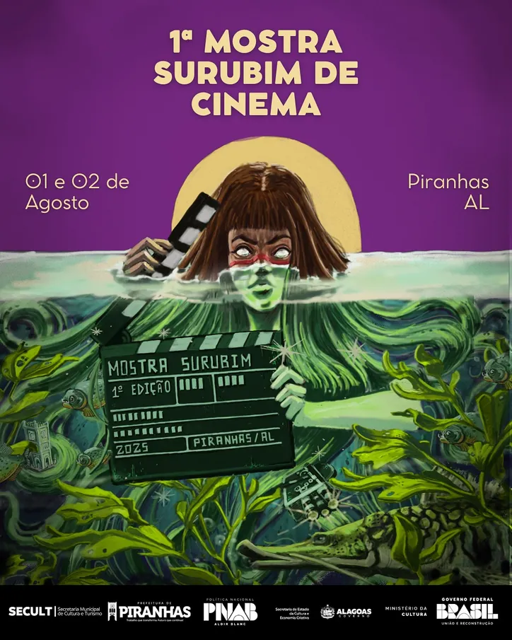 Imagem ilustrativa da imagem Cinema no Sertão Piranhas recebe 1ª Mostra Surubim, com filmes, oficinas e debates sobre audiovisual alagoano