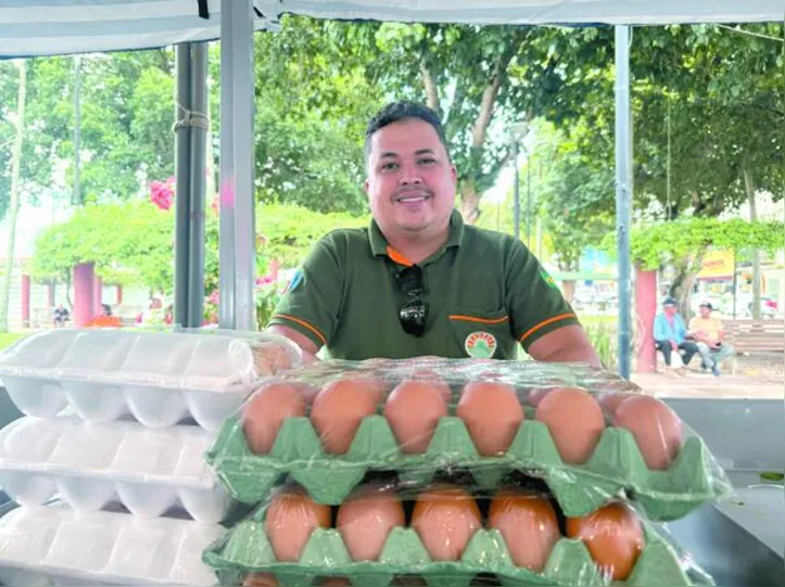 Ao todo, 30 estandes transformaram o centro da cidade em uma vitrine da produção regional