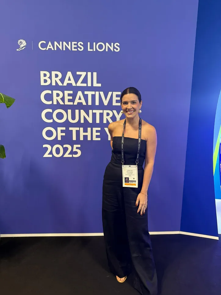 Presidente da Associação Brasileira das Agências de Publicidade (ABAP) em Alagoas, FERNANDA BENAMOR participa em Cannes, na França, do Cannes Lions 2025, o maior festival de publicidade do mundo
