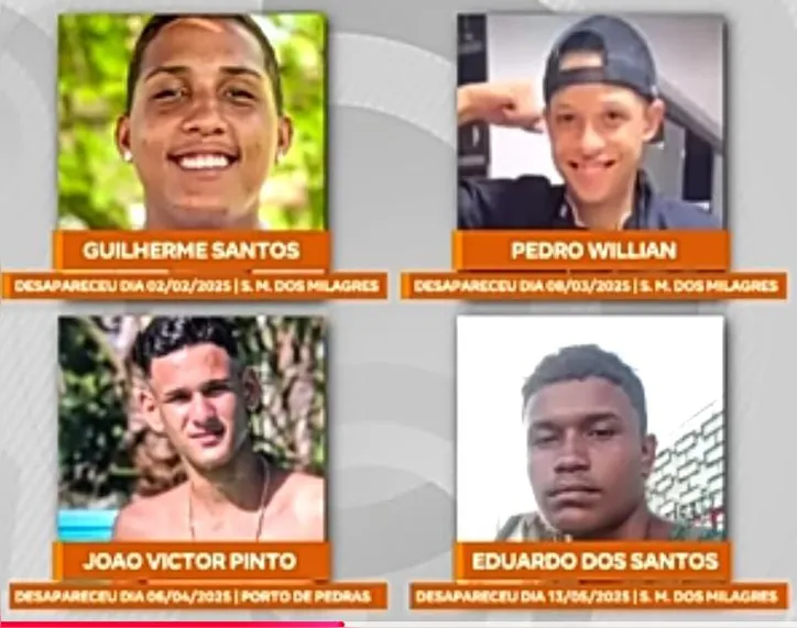 Imagem ilustrativa da imagem Desaparecimento de jovens em Milagres expõe tática do Comando Vermelho