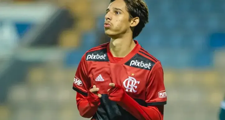 Werton em ação pelo Flamengo na Copa São Paulo de Juniores