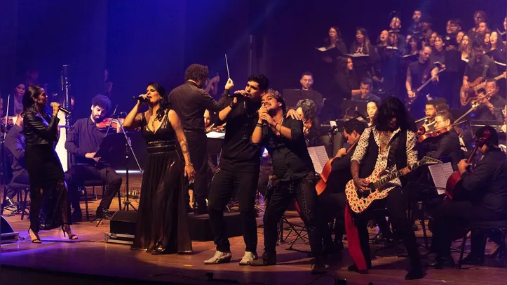 Imagem ilustrativa da imagem Filarmônica de Alagoas une música sinfônica e rock em concerto no Teatro Gustavo Leite
