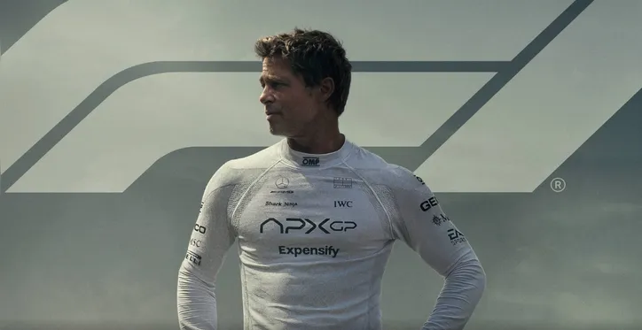 Brad Pitt é protagonista do filme que pretende atrair mais público para a F1