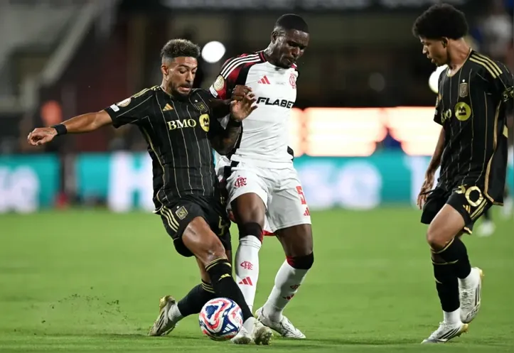 Flamengo arrancou um empate com o Los Angeles, nessa terça