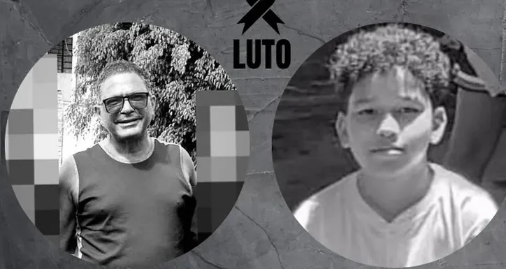 Altamir Moura Galvão de Lima, 61, e o sobrinho Pierre Victor Pereira Silva, 10, morreram na casa