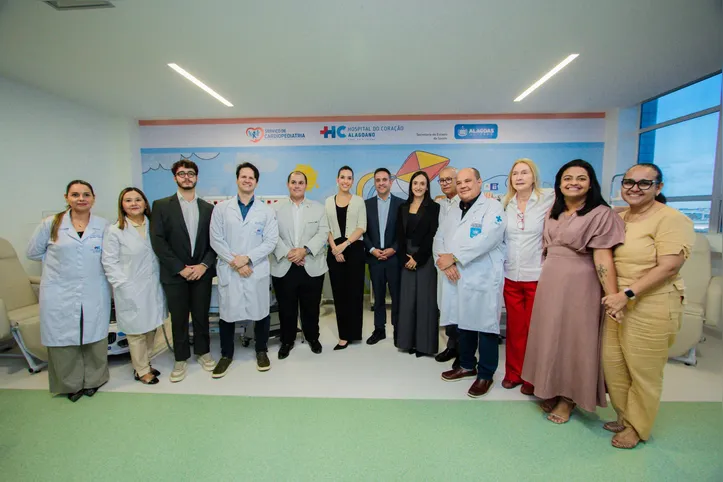 Imagem ilustrativa da imagem Governo do Estado inaugura novo serviço de cardiopediatria no Hospital do Coração