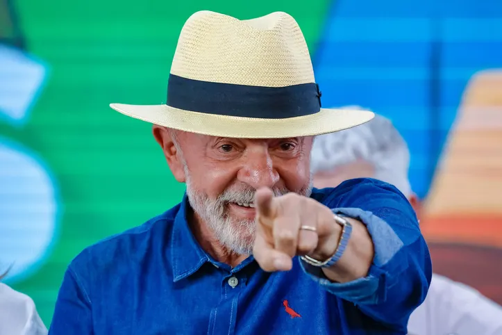 Presidente da República, Luiz Inácio Lula da Silva, durante cerimônia de Entregas do Governo Federal ao Vale do Jequitinhonha. Parque de Eventos de Minas Novas, Minas Novas - MG