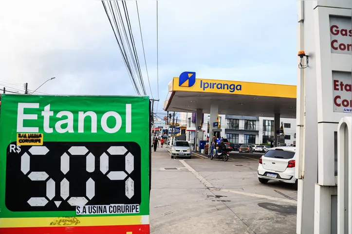 Do total de etanol produzido no Nordeste, 21% são fabricados em Alagoas