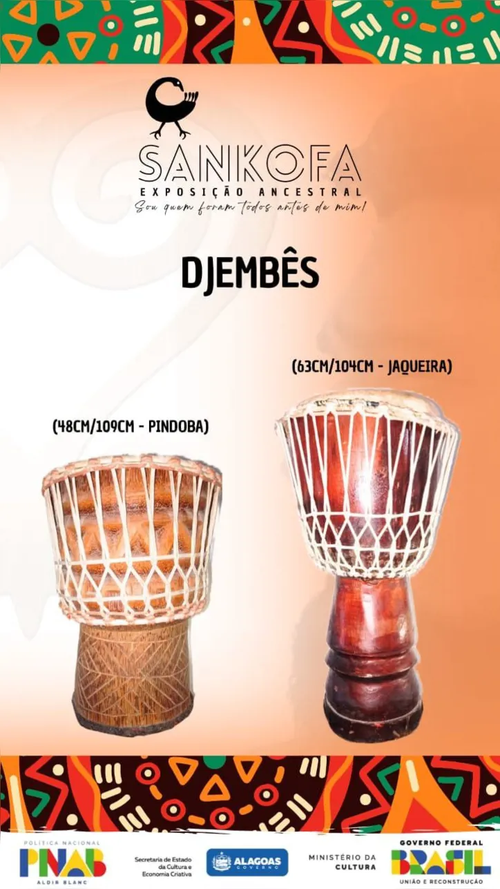 Imagem ilustrativa da imagem Mostra no Museu Palácio Floriano Peixoto reúne esculturas e instrumentos que celebram a memória coletiva afro-brasileira