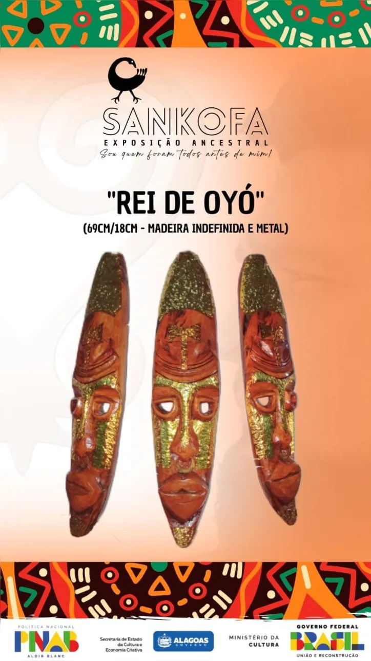 Imagem ilustrativa da imagem Mostra no Museu Palácio Floriano Peixoto reúne esculturas e instrumentos que celebram a memória coletiva afro-brasileira