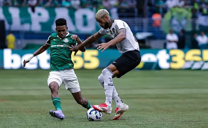 Palmeiras e Botafogo vão se enfrentar na partida eliminatória