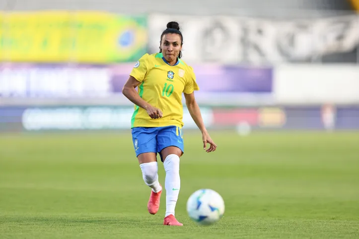 Marta em ação na Copa América