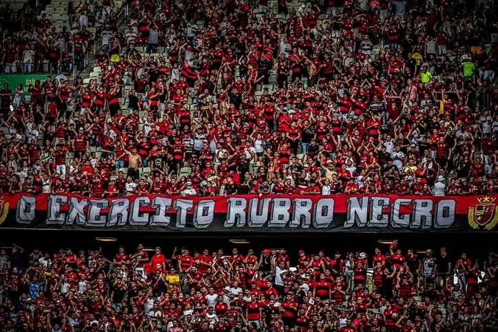 Torcida do Flamengo lidera com folga