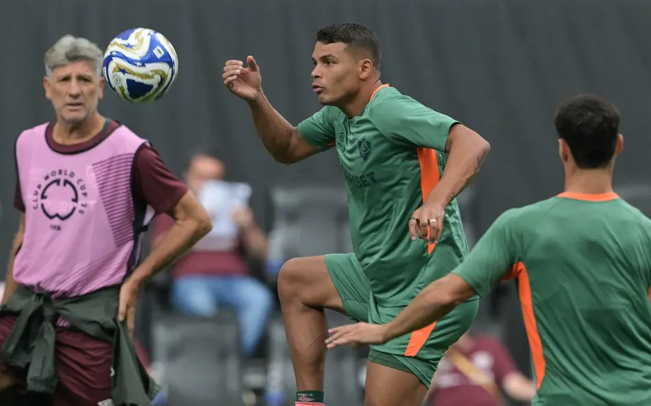 Renato Gaúcho exaltou a liderança de Thiago Silva no Fluminense