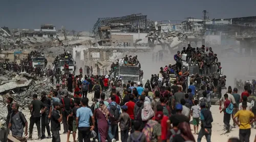Israel intensifica bombardeio em Gaza após anúncio de Netanyahu - Imagem