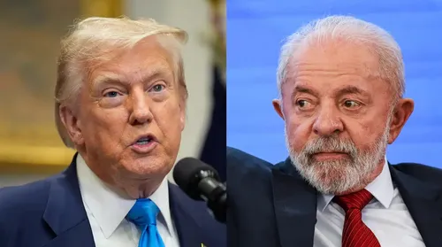 Lula e Trump fazem videoconferência e conversam sobre economia e comércio - Imagem